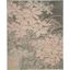 Tranquil Grey And Pink 9 X 12 Area Rug