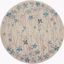 Tranquil Ivory 5 Round Area Rug
