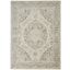 Tranquil Ivory And Grey 4 X 6 Area Rug