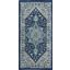 Tranquil Ivory And Navy 2 X 4 Area Rug