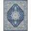 Tranquil Ivory And Navy 8 X 10 Area Rug