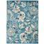 Tranquil Turquoise 6 X 9 Area Rug