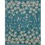 Tranquil Turquoise 9 X 12 Area Rug