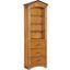 Tree House Rustic Oak Bookcase Cabinet