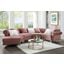 Trenwith Pink Velvet Sectional