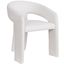 Trieste Fabric Accent Chair In Cream
