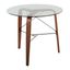 Trilogy Round Dinette Table In Walnut