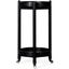 Trio Round Bar Cart In Charcoal