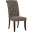 Tripton Graphite Upholstered Side Chair Set of 2