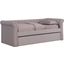 Tufted Transitional Fabric Daybed With Trundle In Beige