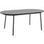 Tule 71 Inch Oval Dining Table In Black