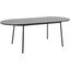Tule 83 Inch Oval Dining Table In Black