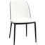 Tule Dining Side Chair In Black and White