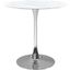 Tulip Chrome Counter Height Table