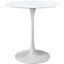 Tulip Counter Height Table In White