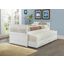 Twin Mission Captains Trundle Bed White
