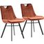 Tyler Dining Chair Set Of 2 In Brown