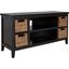 Tyrone Black TV Stand and TV Console