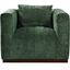 Upton Lounge Chair with 1 Toss Pillows In Cypress Green