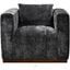 Upton Lounge Chair with 1 Toss Pillows In Prism Black