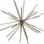 Urchin Silver Leaf 20 Inch Iron Rod Asterisk