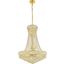 Primo 28" Gold 14 Light Chandelier With Clear Royal Cut Crystal Trim