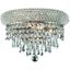 V1802W12C/RC Primo 12" Chrome 2 Light Wall Sconce With Clear Royal Cut Crystal Trim