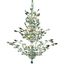 Orchid 27" Chrome 13 Light Chandelier With Clear Royal Cut Crystal Trim