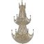 Corona 36" Gold 36 Light Chandelier With Clear Royal Cut Crystal Trim