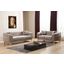 Vanessa 2 PC Living Room Set Made with Wood In Taupe