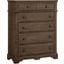 Heritage 5 Drawer Chest In Greystone
