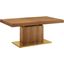 Vector Expandable Dining Table EEI-4660-WAL-GLD