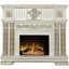 Vendome Fireplace In Antique Pearl