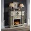 Vendome Fireplace In Gold Patina