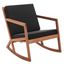 Vernon Rocking Chair in Natural and Black