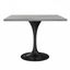 Verve 36 Inch Square Dining Table In White