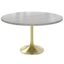 Verve 48 Inch Round Dining Table In White