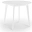 Vision White 35 Inch Round Dining Table