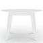 Vision 45 Inch Round Dining Table In White