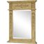 Danville 22" Rectangular Antique Beige Mirror
