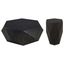 Volker Black Small Occasional Table Set