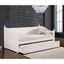 Walcott Daybed With Twin Trundle In White