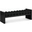 Wallerby Black Accent and Storage Bench 0qb24403755