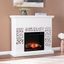 Wansford Contemporary Electric Fireplace With Touch Screen Control Panel