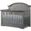 Westwood Design Foundry Arch Top Crib In Brushed Pewter