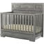 Westwood Design Foundry Flat Top Crib In Brushed Pewter