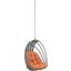 Whisk Orange Outdoor Patio Swing Chair Without Stand EEI-2656-ORA-SET