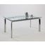 Whiteacres Clear Glass Dining Table