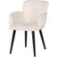 Willa Dining Chair In Champagne Microsuede