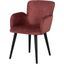 Willa Dining Chair In Chianti Microsuede
